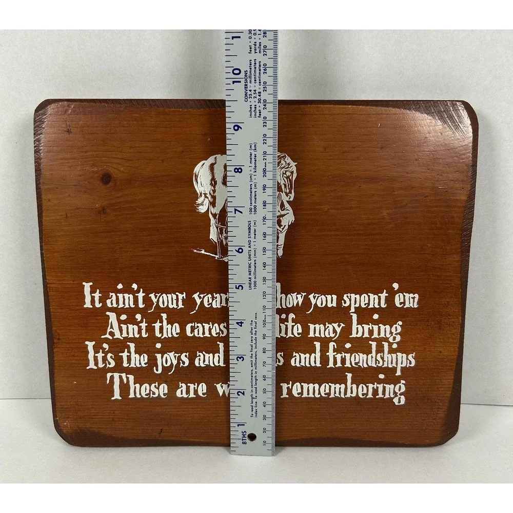 Handmade vtg wooden